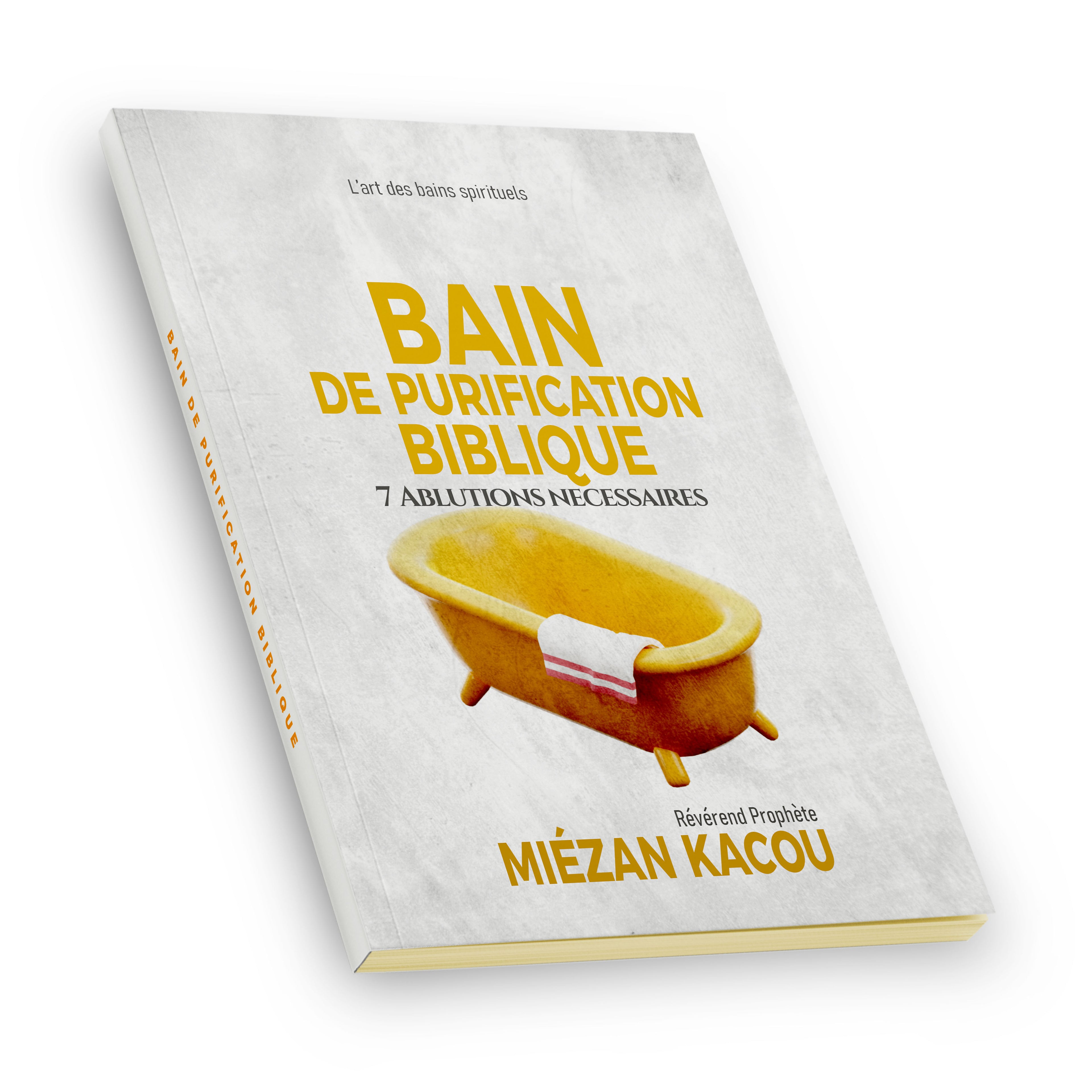 Bain de purification biblique : Sept ablutions nécessaires