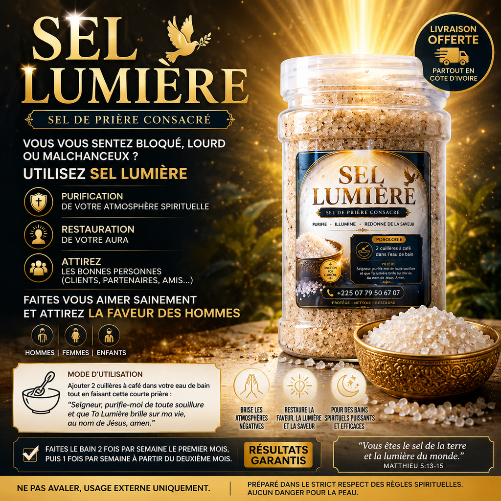 Sel de prière consacré