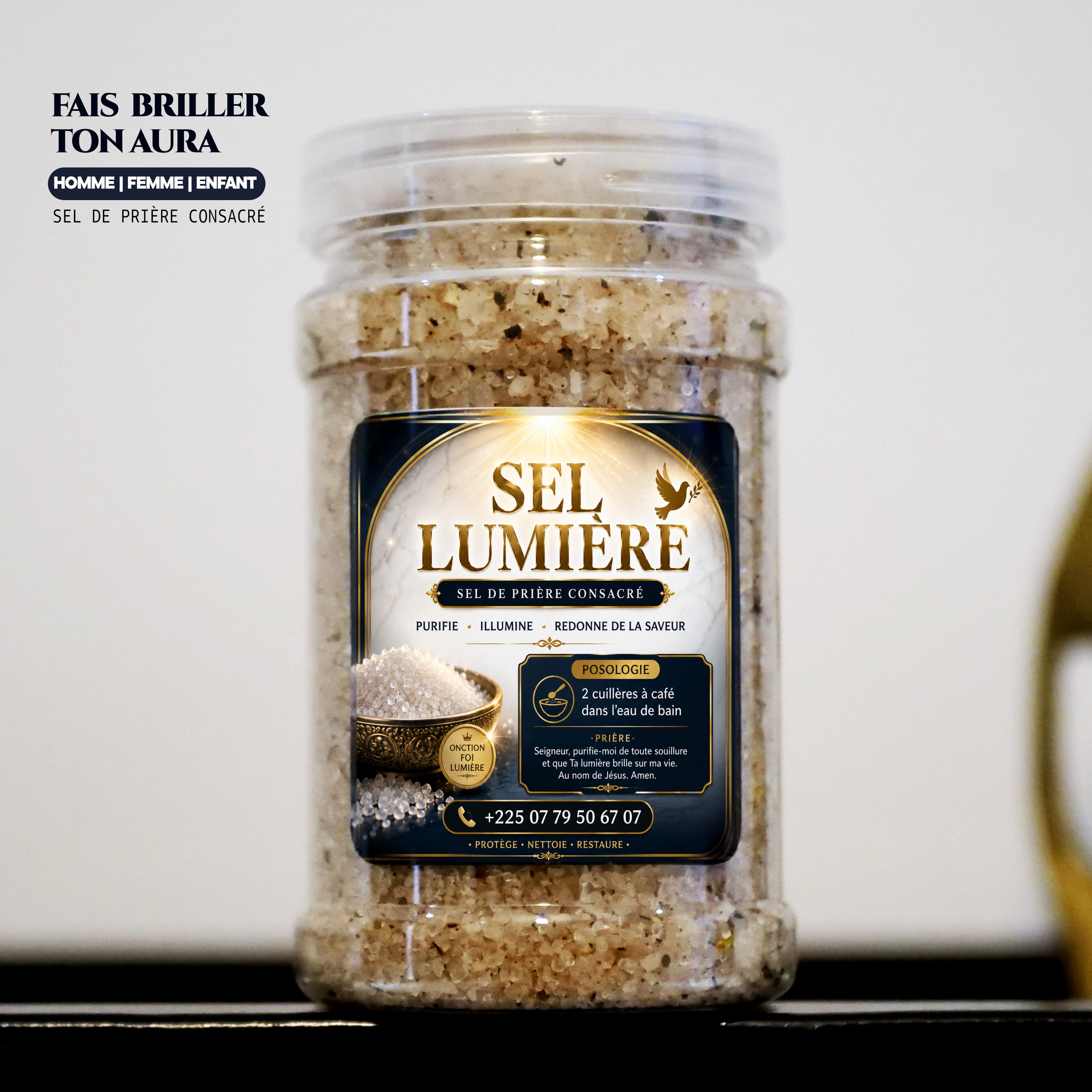Sel de prière consacré